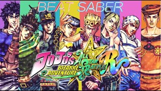 ALL JJBA OP BEAT SABER [upl. by Ayotal]