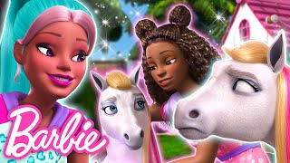 FUN MOMENTS WITH HORSES Barbie Songs [upl. by Keri]