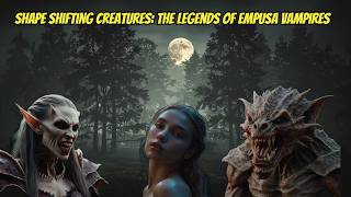 Empusa VAMPIRES The Most FEARSOME Creatures in Greek Mythology [upl. by Tedra]