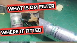 WHAT IS RESIN DM WATER FILTER WHERE IT INSTALL IN RO WATER FILTER APPLICATION USE OF DM FILTER [upl. by Egamlat]