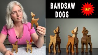 How to make an easy bandsaw dog Easy woodworking projects that sells Step by step tutorial [upl. by Nevet]