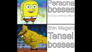 persona vs smt bosses [upl. by Ranie]