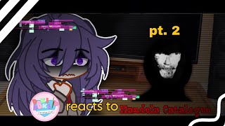 The Dokis reacts to Mandela Catalogue Vol 1  pt 2  Gacha Club  Ft DDLC [upl. by Tallbott]