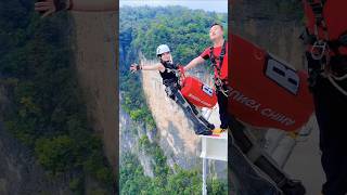 Amazing Jumping from 300 meter top shorts [upl. by Quickel]