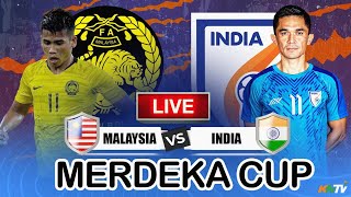 Malaysia Vs India LIVE Watch along  Merdeka Cup 2023 Live  Can India win in front 70K fans [upl. by Bendix]