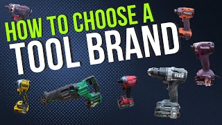 How to Choose the Right Tool Brand [upl. by Nairam717]