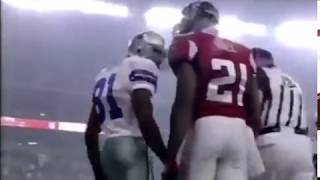 Terrell Owens vs DeAngelo Hall 2006  WR vs CB Matchup [upl. by Yeldoow]