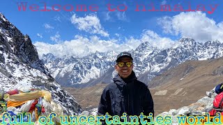 हिमाली क्षेत्रको सुनदरता ॥￼Insane 5400m elavation challenge ॥ uts vlog sherpa [upl. by Eatnwahs]