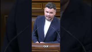 Un quotmenaquot HA COTIZADO MÁS QUE ABASCAL Gabriel Rufián vuelve a darle lo suyo a VOX [upl. by Sirromaj]