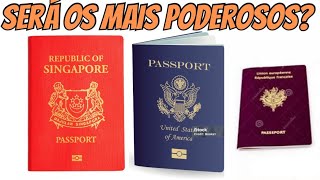 PASSAPORTES mais PODEROSOS 2024 ATUALIZADO [upl. by Dalli]