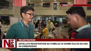 Satellite Registration sa COMELECXI gihimo sulod sa usa ka Unibersidad [upl. by Samtsirhc]