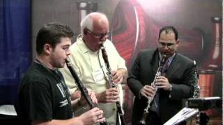 Backun ClarinetFest Trio with Julian Bliss Larry Combs and Ricardo Morales [upl. by Lorac876]