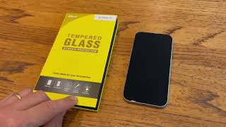 JETech iPhone Screen Protector  Howto [upl. by Edylc]