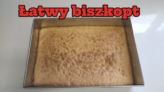 76 Przepis na biszkopt który zawsze się udaje 🥧 [upl. by Allenad309]