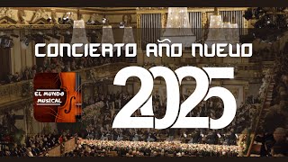 🔴 Concierto AÑO NUEVO 2025 Filarmónica de Viena [upl. by Yleen]