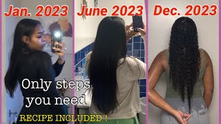 Do this weekly to grow amp retain ALL your hair length in 2024 updated amp DETAILED wash day [upl. by Merriam]