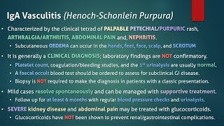 IgA Vasculitis HenochSchonlein Purpura [upl. by Ciel890]