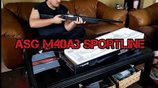 ASG M40A3 Sportline unboxing and first impressions [upl. by Alika584]