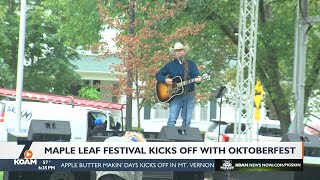 Maple Leaf Festival kicks off with Oktoberfest [upl. by Euk]