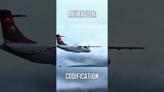 TransAsia 235 Animation VS Real life aviation edit planecrash planes trending [upl. by Ahsilat]