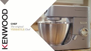 Kenwood Chef I Kitchen Machines I Chef I Features and Benefits [upl. by Oaht600]