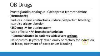 Pharmacology for Anesthesia 16 Endocrine Part 4 [upl. by Kyte]