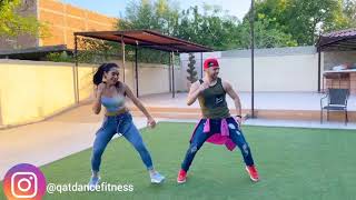 Choreography  Rompe Rodilla  Guaynaa  QatDanceFitness [upl. by Anilys]