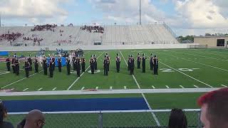 Bastrop High School Becoming Human  UIL Area D Marching Competition  Phlugerville Tx 2023 [upl. by Adiraf]