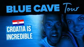 BLUE CAVE TOUR Croatia is Incredible [upl. by Ambrosius335]