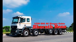 BharatBenz 16 wheel truck  New Truck Delivery  48 ton  Bharat Benz 4828 [upl. by Tsuda]