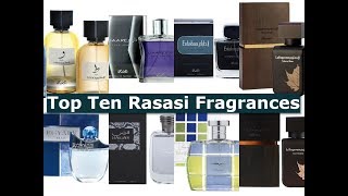 My Top Ten Rasasi From Collection [upl. by Aillil]