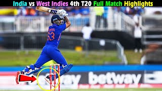 India vs West Indies 4th T20 Full Match Highlights [upl. by Leunamme603]