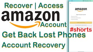 howto recover old amazon account with phone number  Get Back lostphone account [upl. by Rockel]