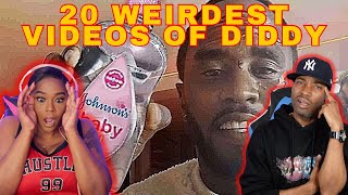 20 Weirdest Videos of Diddy Reaction  Asia and BJ React [upl. by Ativad]