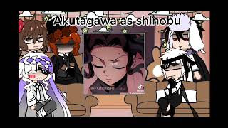 Bsd reacts to akutagawa as my fyp  FINALLY ITS DONE  ISNANKANSJA [upl. by Elana]