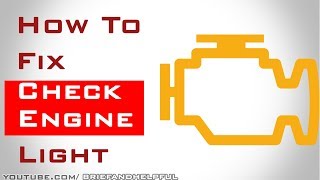 How To Fix Your Check Engine Light [upl. by Irihs968]