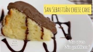 San Sebastián Cheesecake Without Oven  Easy amp Delicious Basque Cheesecake Recipe [upl. by Annovoj721]