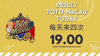 RESULT LIVE STREAMING TOTOMACAU POOLS TODAY  SEPTEMBER 28  2022 AT 0700 PM [upl. by Berton]