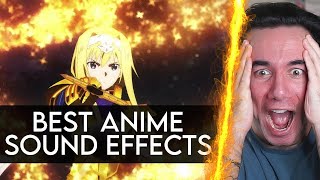 Best Sound DesignEffects In Anime History REACTION [upl. by Golter240]