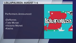 Lollapalooza 2024 official lineup released [upl. by Nitsyrk]