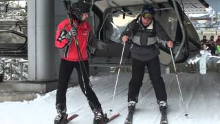 ☼ Skiing 2013 in Rußbach  Hoppala am Skilift [upl. by Oynotna821]