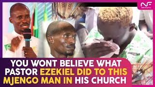 YOU WONT BELIEVE WHAT PASTOR EZEKIEL DID TO THIS MJENGO MAN IN HIS CHURCH [upl. by Asiret406]