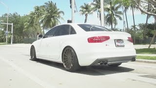 Audi S4  Vossen 20 VFS2 Concave Wheels  Rims [upl. by Atsyrc821]