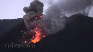 Rinjani eruption 2015 [upl. by Granese]