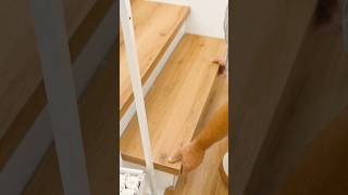 Treppenstufen mit Vinyl verkleiden diy renovieren treppe stairs planeo [upl. by Asia]