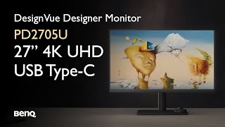 BenQ DesignVue Designer Monitor PD2705U [upl. by Mcmahon]