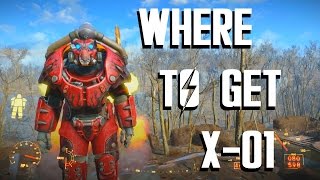 X01 Power Armor  Mods Location In Fallout 76 Enclave Power Armor [upl. by Llehsram198]