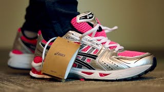 Asics Gel Kayano 14 Pink Performance Test On Foot Review [upl. by Durr]