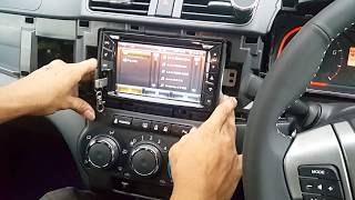 Perodua Bezza Myvi Axia Alza  TV Free Socket  Play Video when Driving [upl. by Atnwahsal466]