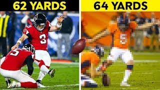 LONGEST Field Goals In NFL History [upl. by Nohcim924]